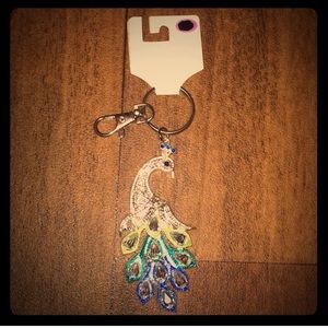 Peacock 🦚 keychain